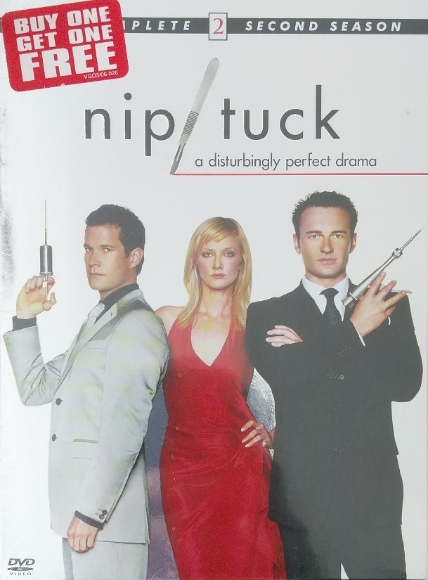 NIP/TUCK Complete Second Season (DVD, 2005, 6-Disc Set) Brand New