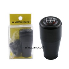 Racing Black Aluminum 5 Speed Spoon Gear Shift Knob Manual For Honda Acura
