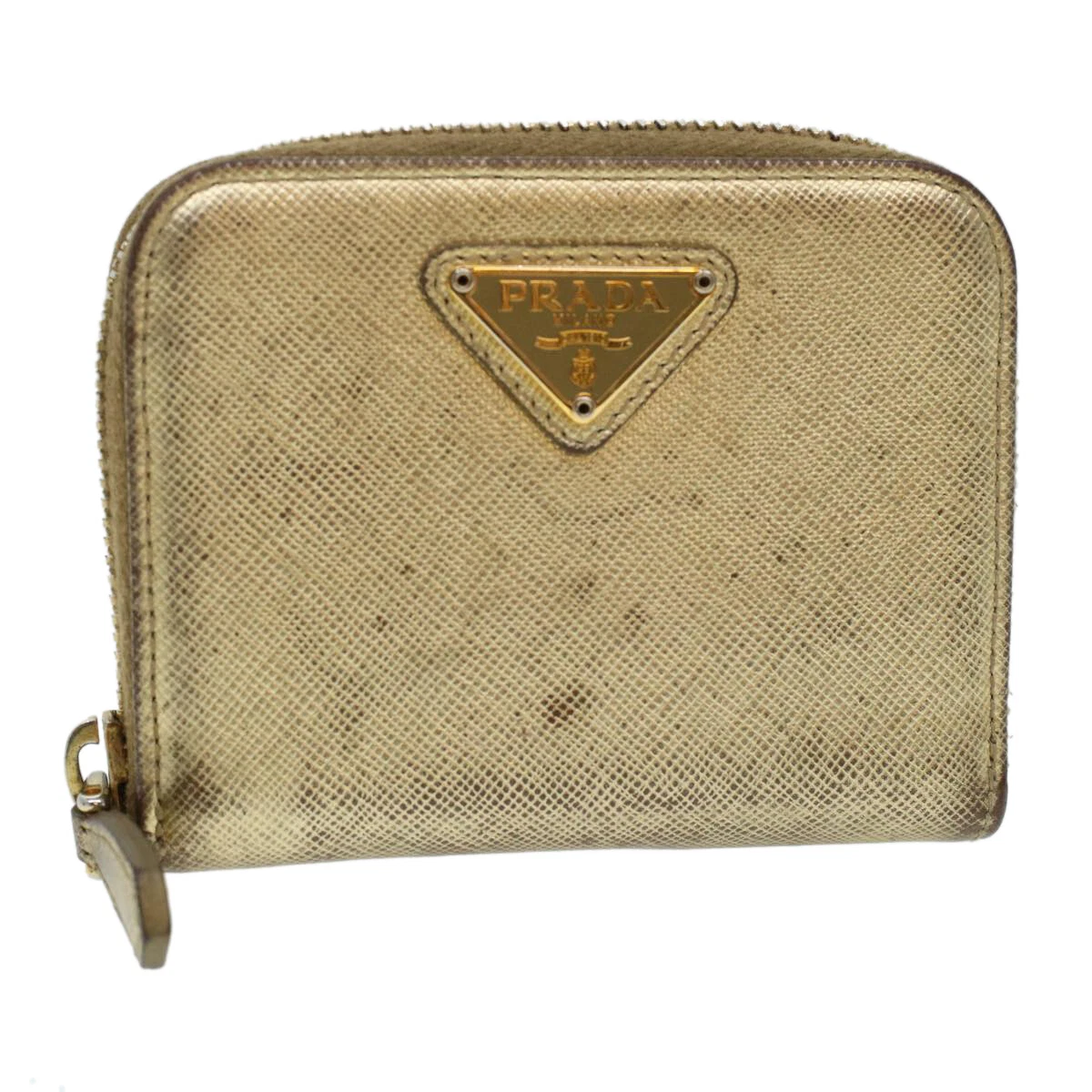 Prada gold online purse