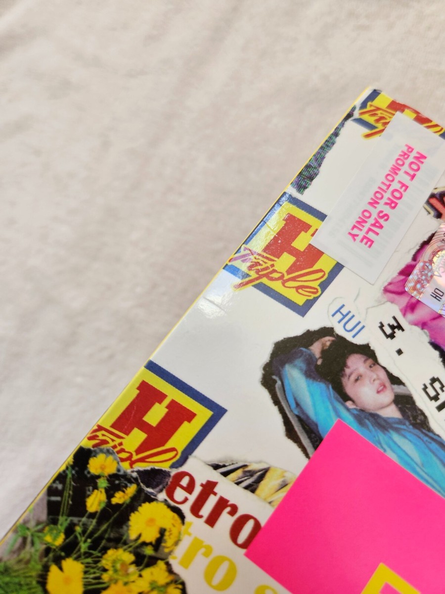 TRIPLE H Retro Futurism Promo Album + Photocard HyunA Hui