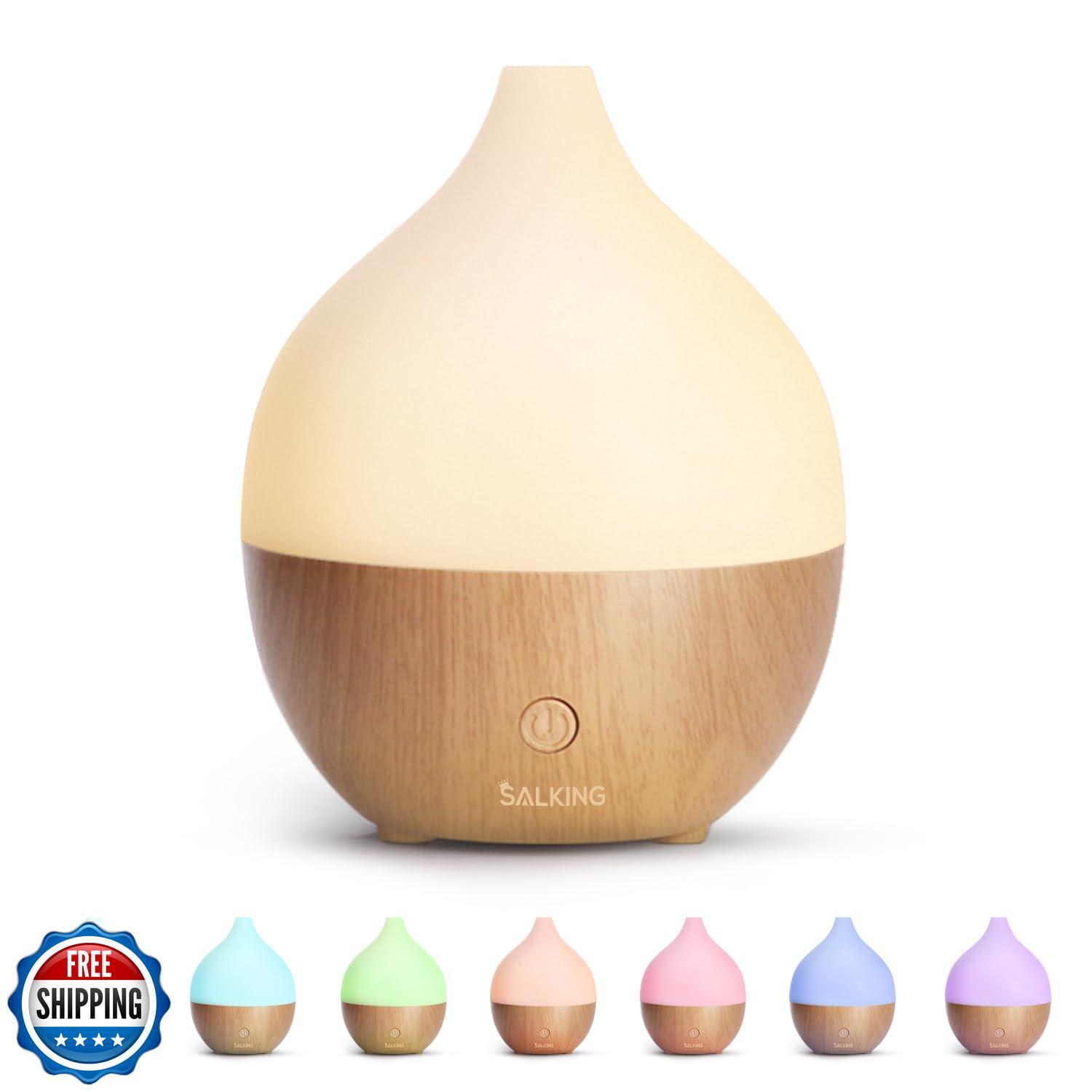SALKING 100ml Aromatherapy Essential Oil Diffuser with Auto Shut-Off for Home Office-image