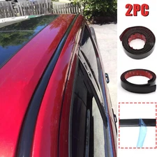 2X Black Roof Top Trim Molding Kit For 2016 2017 2018 2019-2023 TOYOTA TACOMA