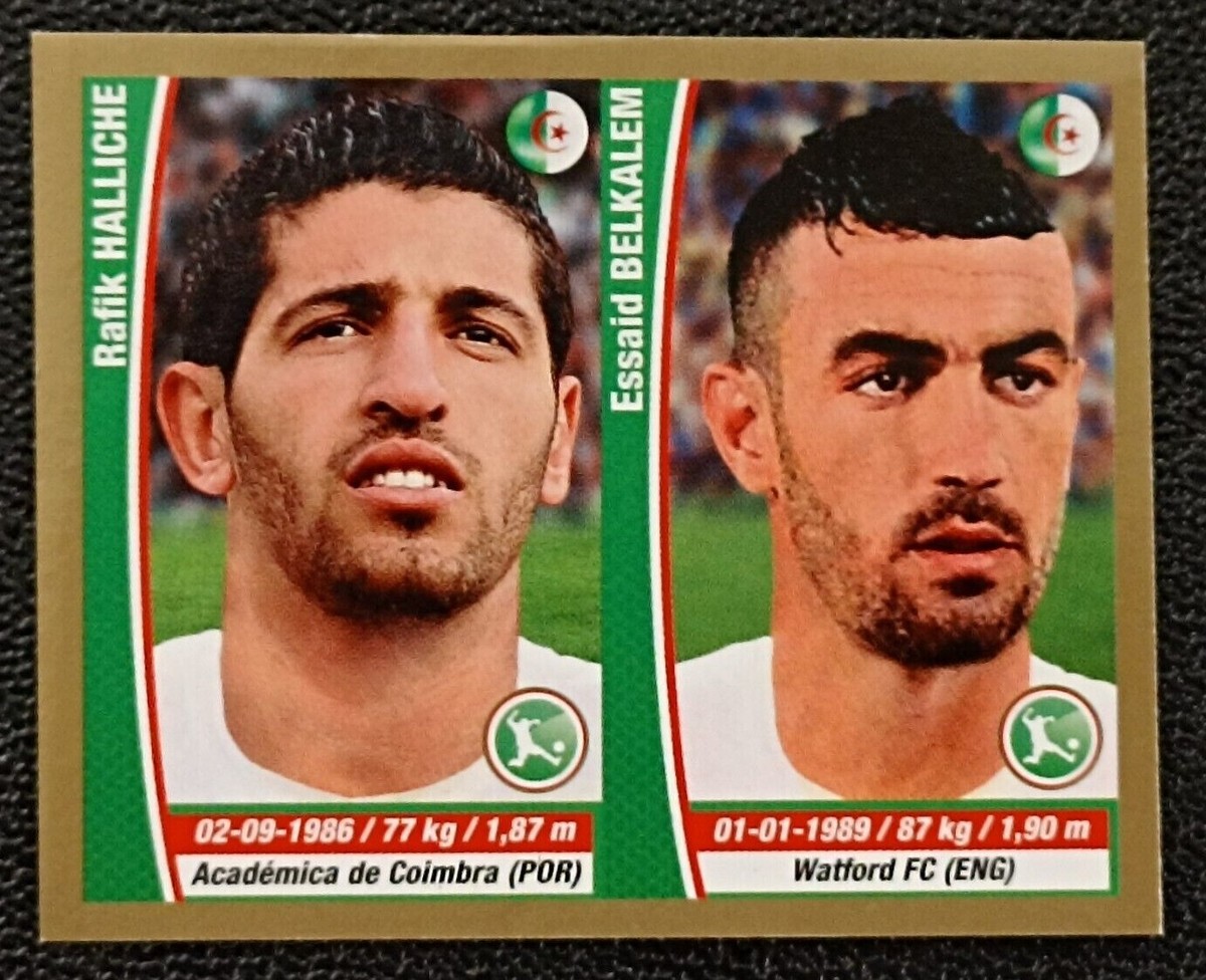 2014 Brazil World Cup FIFA #429 RAFIK HALLICHE / ESSAID BELKALEM