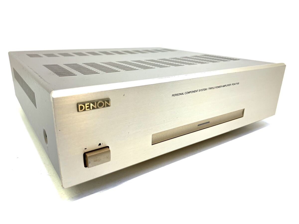DENON POA-F100 3 Channel Power Amplifier 3 X 20 Watts RMS DENON POA-F100 3 Channel Power Amplifier 3 X 20 Watts RMS