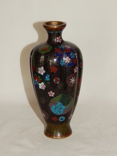 Cloisonné - Vase antik - Bild 8 von 11