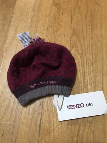 New Kenzo Kids Baby Winter Hat Size T1 