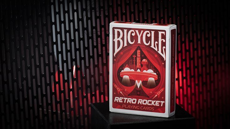 Retro Rocket Playing Cards, A Great Gift for Poker Players and Collectors