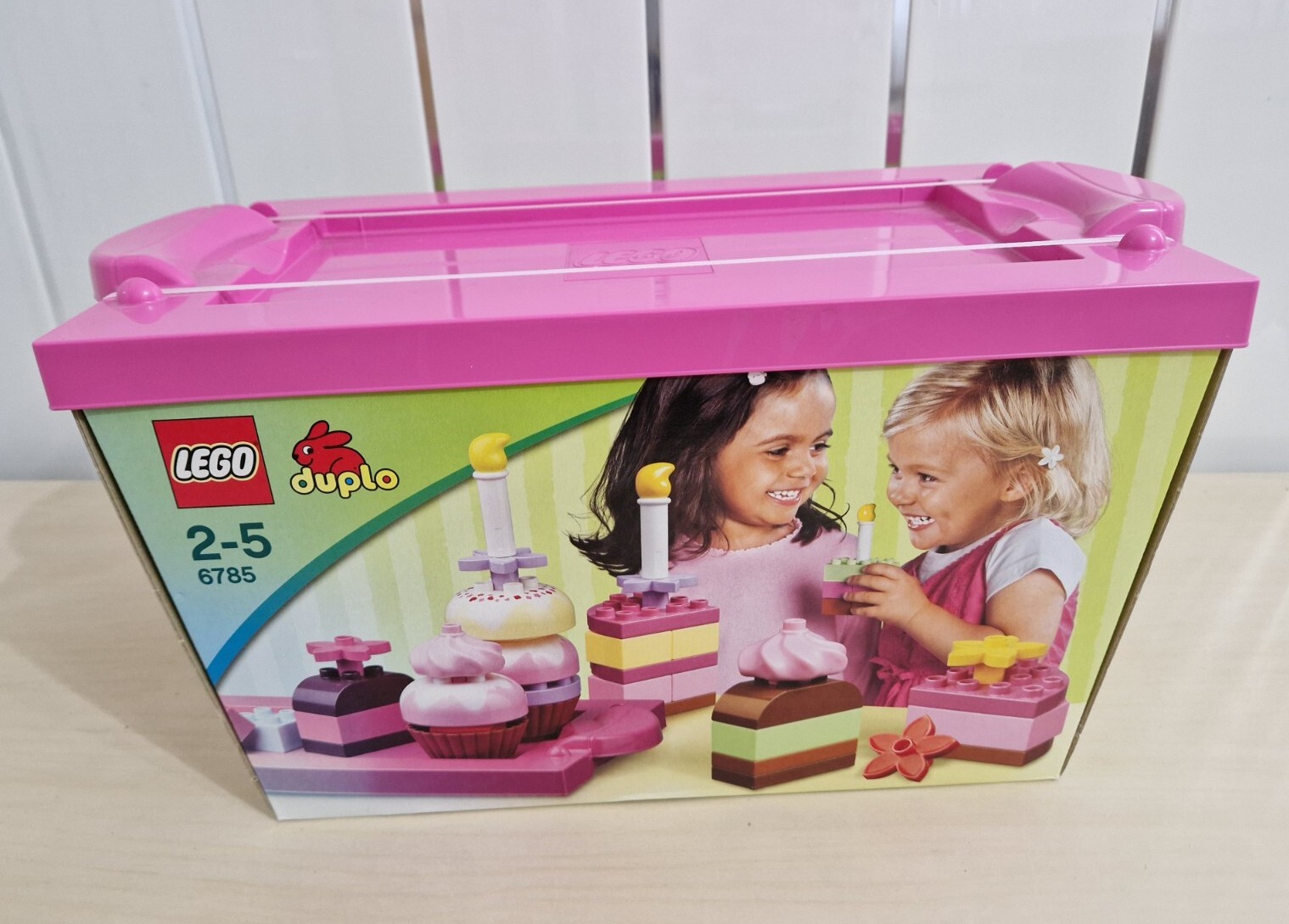 Lego Duplo 6785 Creative Cakes Set With Storage Box New