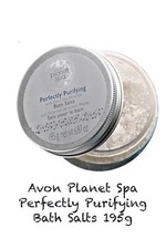 Avon Planet Spa PERFECTLY PURIFYING Bath Salts w/Dead Sea Minerals  SEALED/NEW 