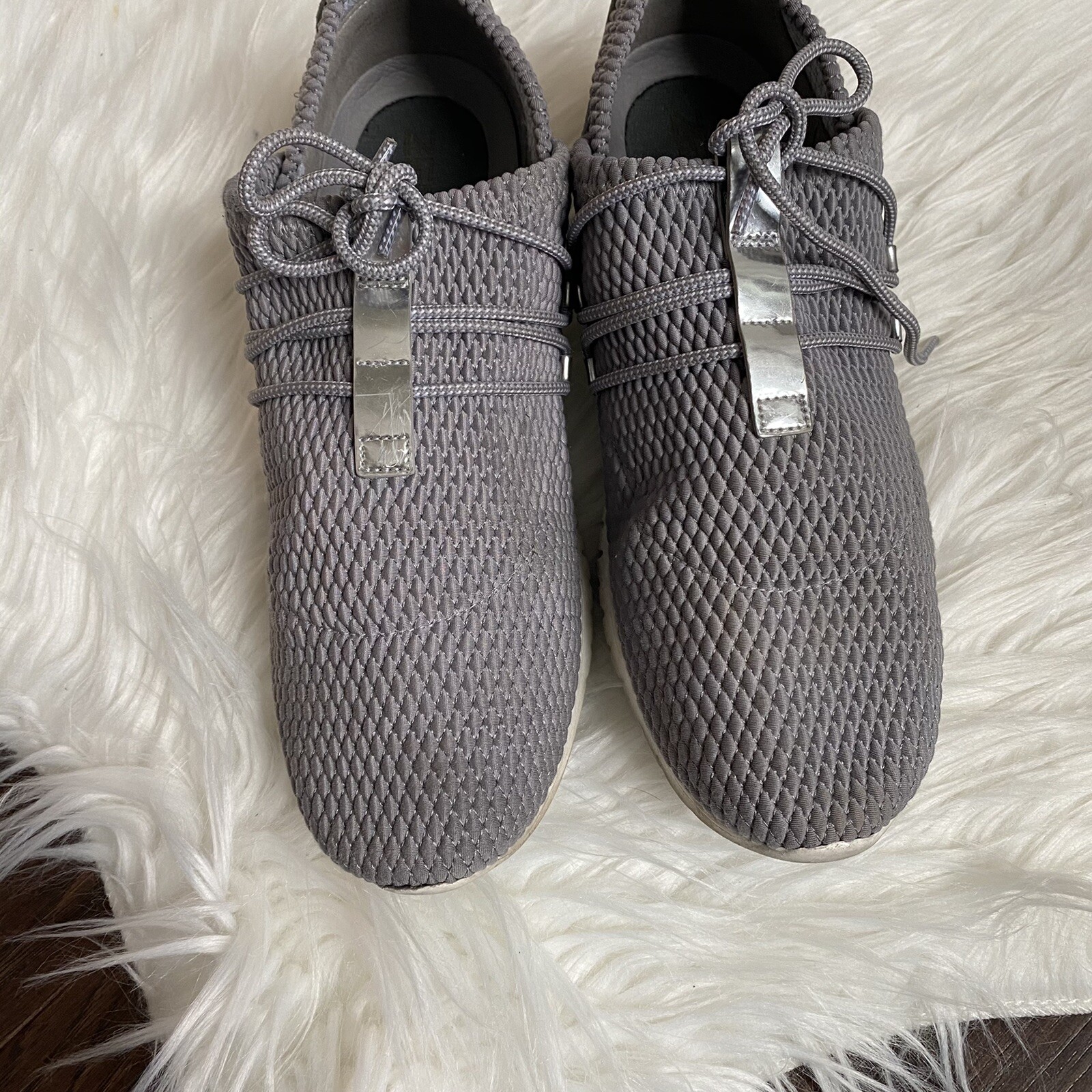 Cole Haan Zerogrand Quilted Ironstone Argento Gray Me… Gem