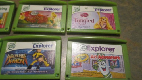 Lot of 10 LeapFrog Explorer & LeapPad Kids Educational Game Cartridges - Picture 6 of 7