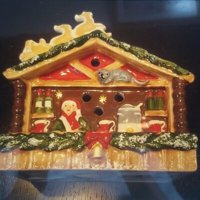 Villeroy Boch Christmas Candlehouse Candle Rare New in Box | eBay