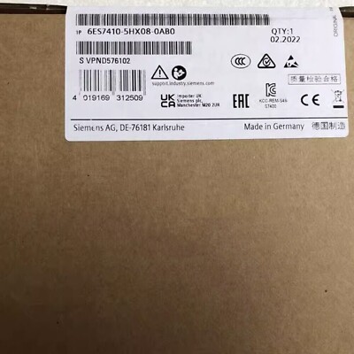 New Siemens 6ES7410-5HX08-0AB0 6ES7 410-5HX08-0AB0 SIMATIC PCS 7 CPU 410-5H