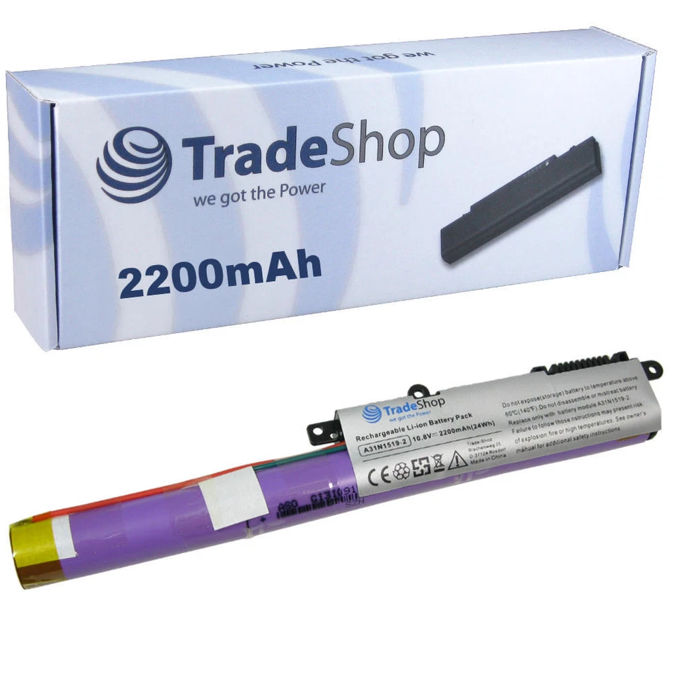 TRADE-SHOP BATTERIA PREMIUM 2200mAh sostituisce Asus A31N1519 per R540L X540L X540LA X540LJ X540S