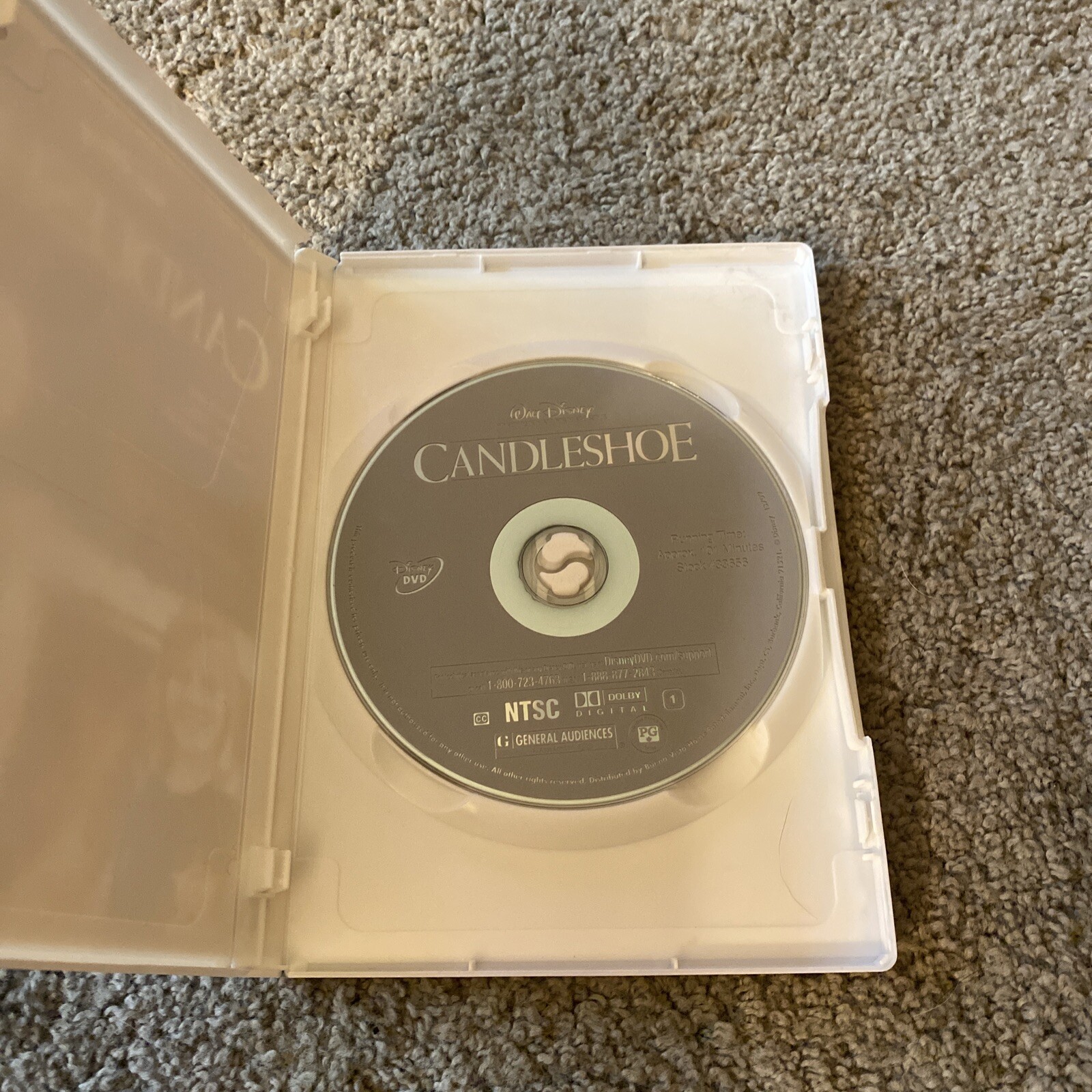 Candleshoe DVD Walt Disney 1977/2004 David Niven Jodie Foster Helen