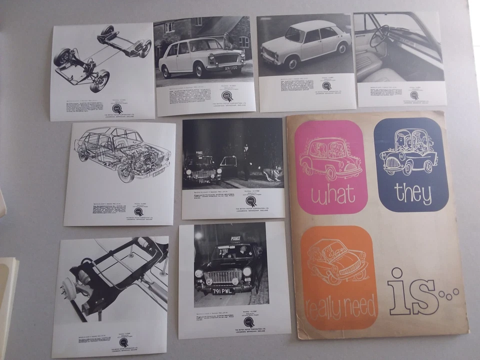 1963 AUSTIN 1100 SOSPENSIONI HIDROPNEUMATICHE HYDROlastic NOTIZIE CONFIDENZIALI - Immagine 4 di 4