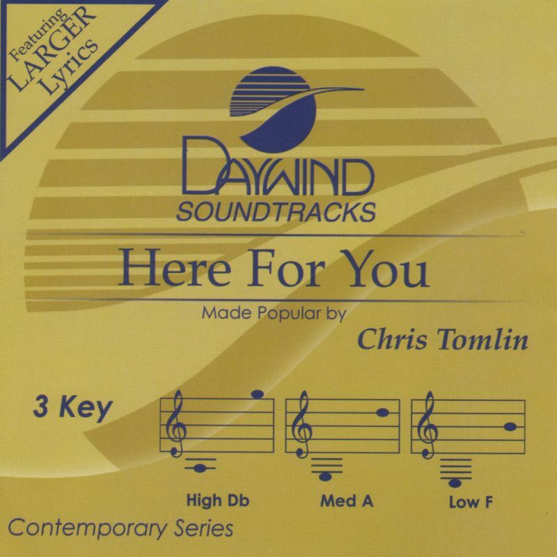 Chris Tomlin Here For You Instrumental Backing Track