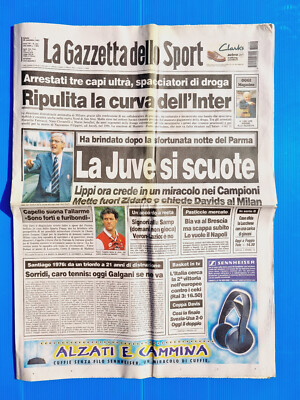 Gazzetta Dello Sport Du 4 Novembre 1968 – Milan-Inter 1-0, Juventus, Cagliari, Roma – Original