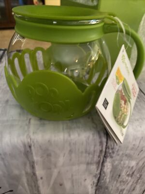 Micro-Pop 1.5 Quart Microwave Popcorn Popper - Green - HEALTHY POPCORN
