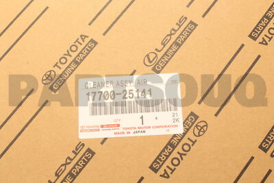 1770025141 Genuine Toyota CLEANER ASSY AIR 17700-25141 | eBay