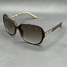 Kenneth Cole KC6053 44P Sunglasses Brown Olive Butterfly Gradient 59-17-130 Used