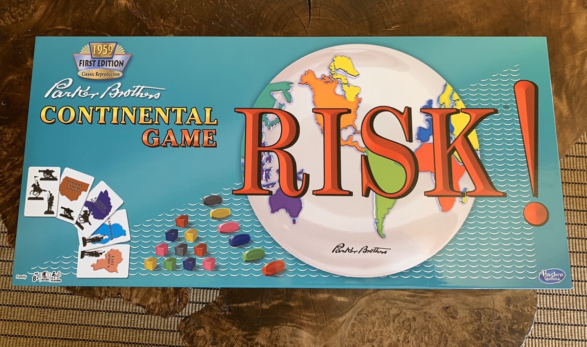 RISQUE ! Jeu de société Continental 1959, première édition classique