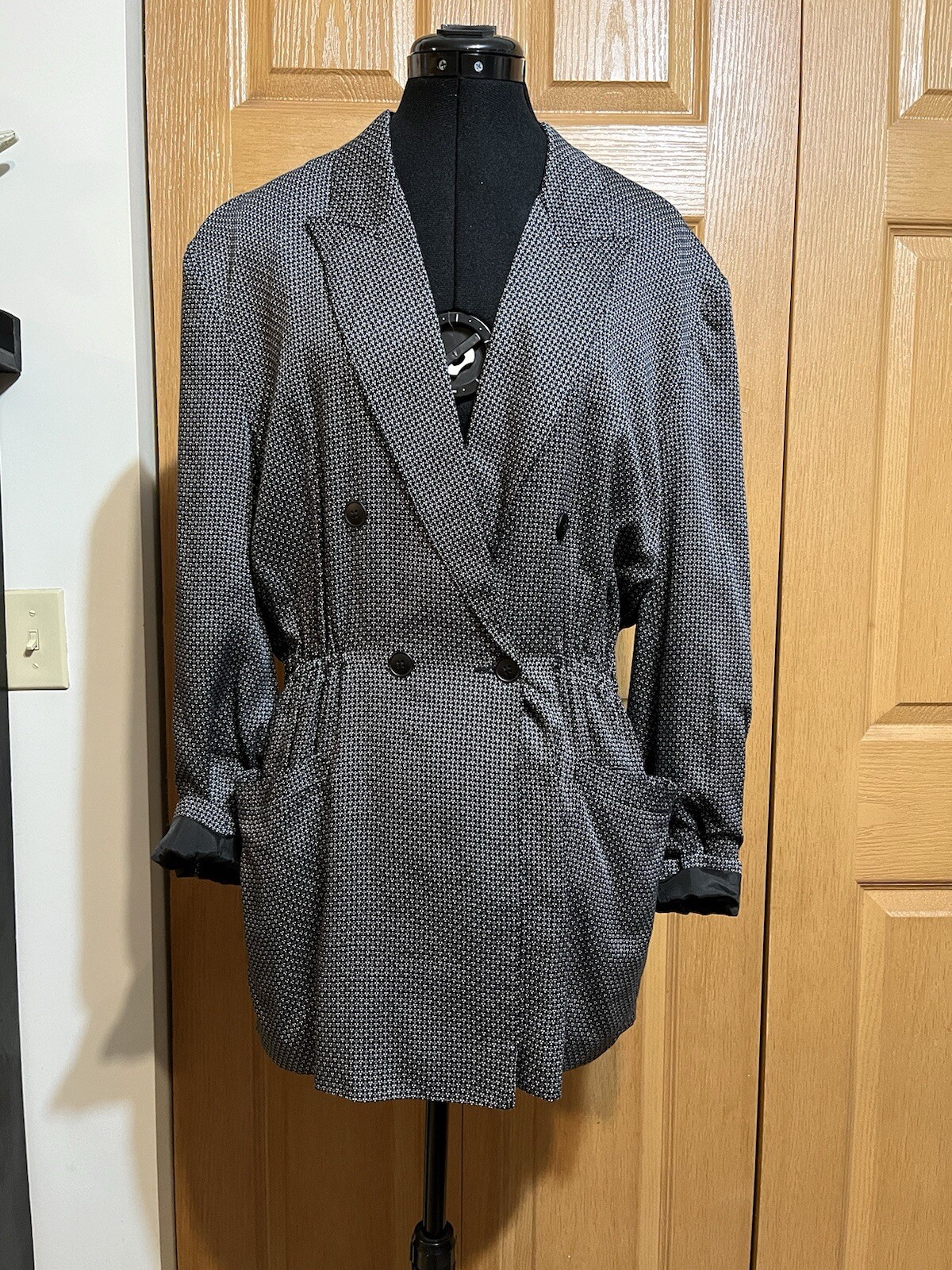 Oversized Lightweight Blazer Jacket Medium 90’s E… - image 1