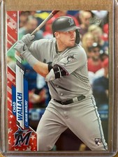2020 Topps Independence Day CHAD WALLACH RC #658  /76- Rare Parallel   Marlins