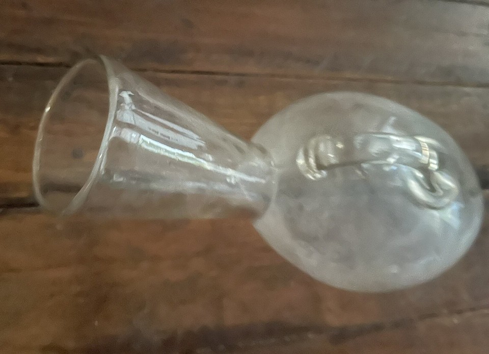 Vintage Hand blown Glass Urinal Medical Equipment Device eBay