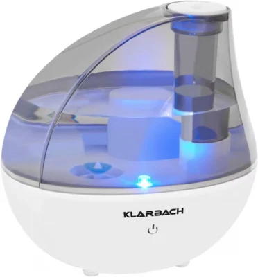 KLARBACH LB31508 we Luftbefeuchter Weiß 12 Watt, Raumgröße: 30 m²