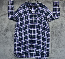 Pendleton x Gap Shirtdress Women's XL Plaid Rayon Viscose Colorful Long Sleeve