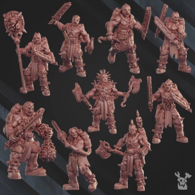10er Set Mad Hyenas Squad - DakkaDakka Store/Sci-Fi/Tabletop Miniatur