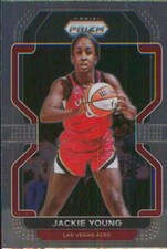 2022 Panini WNBA Prizm #7 Jackie Young Las Vegas Aces