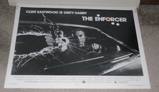 THE ENFORCER original ROLLED 1977 22x28 movie poster DIRTY HARRY/CLINT EASTWOOD