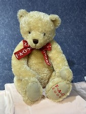 F.A.O. Schwarz Bear 2004 jointed, marked foot, 22" tall, 1922sa