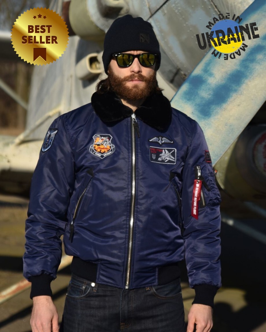 Ukrainian Jacket B-15 7st Tactical Ukrainian Air Force limited