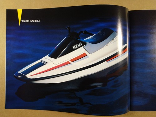 1990 Yamaha PWC Brochure Catalog Wavejammer Waverunner LX III & Super Jet - Picture 4 of 6