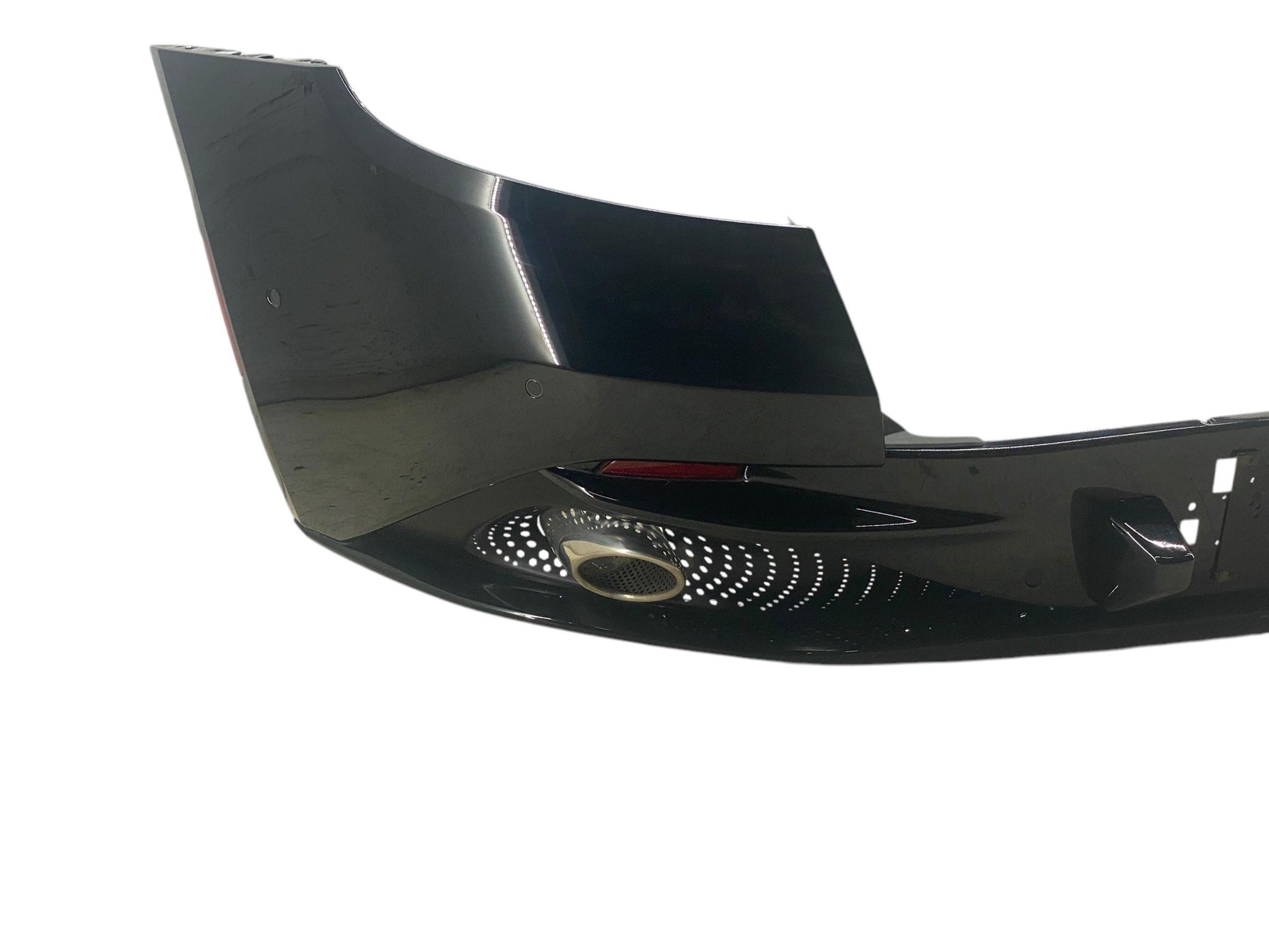 2017-2023 ASTON MARTIN DB11 VOLANTE REAR BUMPER COVER W/ BLS SENSORS *SCRATCH*