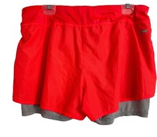 Danskin Now Semi Fitted Size Large 14/16 Shorts Stretchy Two Layers NWOT