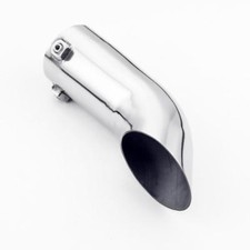 Bolt-on Turn Down 2-18 Id Exhaust Tip 2.25 Od Stainless Steel Curved Pipe