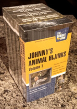 Johnny’s Animal Hijinks Volume 1 Vintage VHS Johnny Carson Show- FACTORY SEALED!