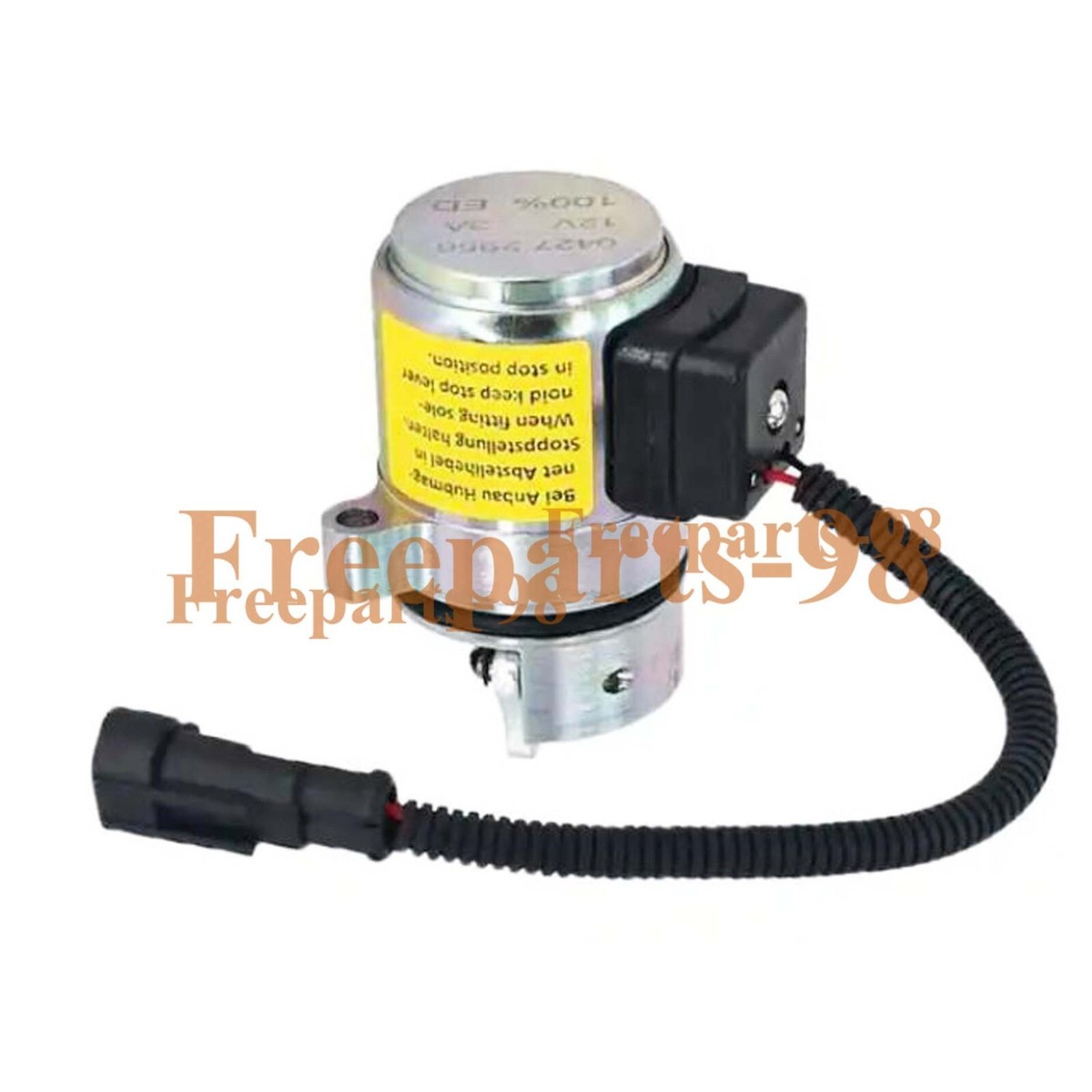 DOD
ウサクッションシュラフ
S1-936-GY 6867158 Stop Solenoid 12V Fit for Bobcat 863 864 873 883