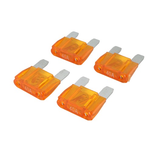 4Pcs 40A Klinge Sicherung Für Harley Sportster XL883 1200 Vierzig Acht - Picture 6 of 9