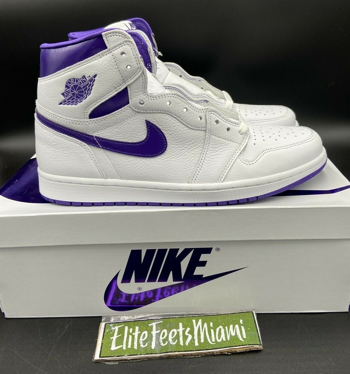 Size 11W / 9.5M - Nike Air Jordan 1 Retro High OG White