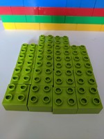 Lego Duplo Parts 2x2 Brick Lot Of 18 Lime Green Lego Duplo Parts 2x2 Brick Lot Of 18 Lime Green
