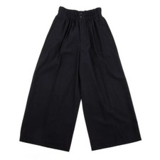 COMME des GARCONS Wool Waist Gather Wide Pants Size M JAPAN