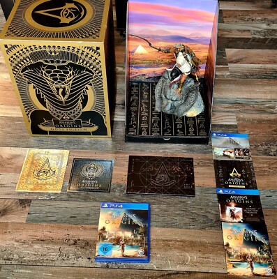 Assassins Creed Origins Limited Special Collectors Edition PS4 CIB *Bitte Lesen*