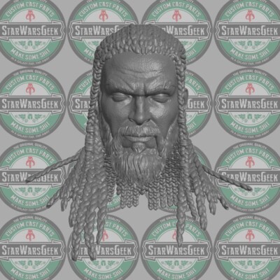 J Momoa Conan the Barbarian v1 custom head for Mythic Legions & other figures