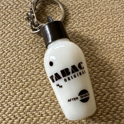 Vintage Keychain  Men s After Shave Tabac