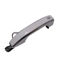 Front Door Handle Left or Right Summit White w/Crome 2021-25 GMC Yukon Yukon XL